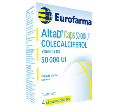 Altad 50000 U.I. 4 Cápsulas Blandas