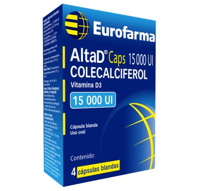 Altad 15000 U.I. 4 Cápsulas Blandas