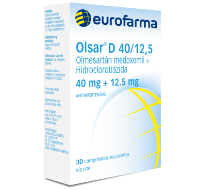 Olsar D 40 mg 30 Comprimidos