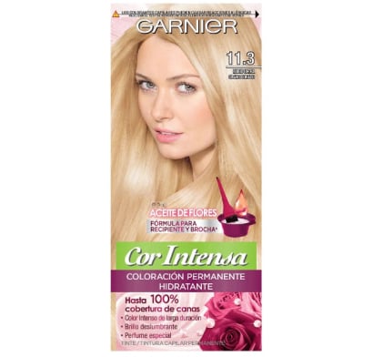 Tinta Garnier Nutrisse Cor Intensa N°11.3 Rubio Ultra Claro Dorado