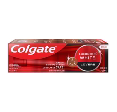 Pasta de Dientes Colgate Luminous White Lovers Café 70 g