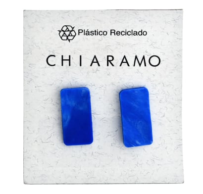 Caravanas Chiaramo Cuadro Azul