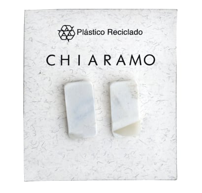 Caravanas Chiaramo Cuadro Crudo