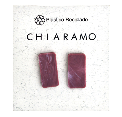 Caravanas Chiaramo Cuadro Rosa