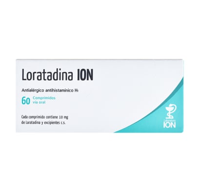 Loratadina ION 10 mg 60 Comprimidos
