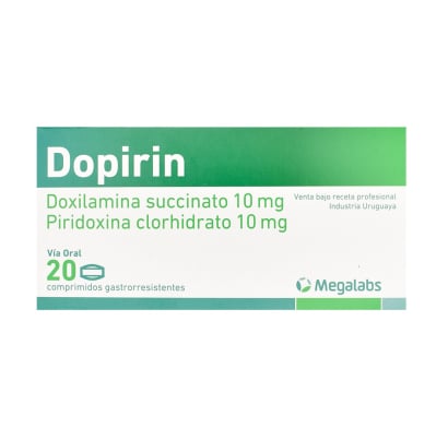 Dopirin 10 mg/10 mg 20 Comprimidos Gastrorresistentes