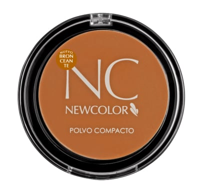 Polvo Compacto Bronceante NewColor Dorado