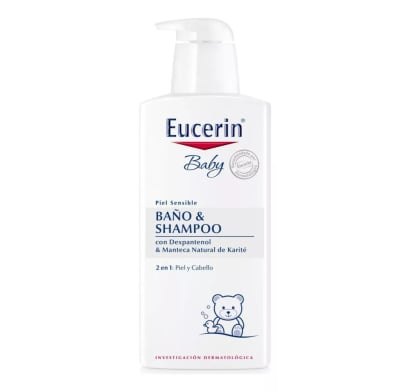 Baño y Shampoo Eucerin Baby pH5 Piel Sensible 400 ml