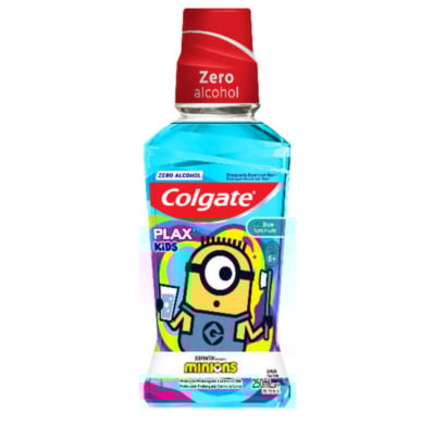 ENJUAGUE BUCAL COLGATE PLAX MINIONS 250 ML