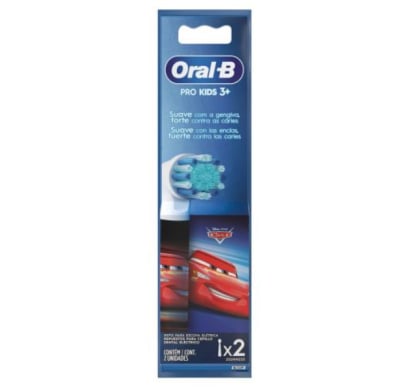 Repuesto Cepillo de Dientes Oral B Cars 2 Unidades