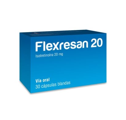 Flexresan 20 mg 30 Cápsulas Blandas