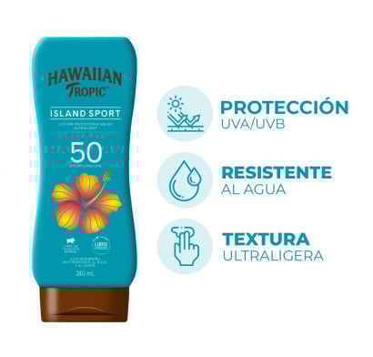 PROTECTOR SOLAR HAWAIIAN TROPIC ULTRA LIGHT50