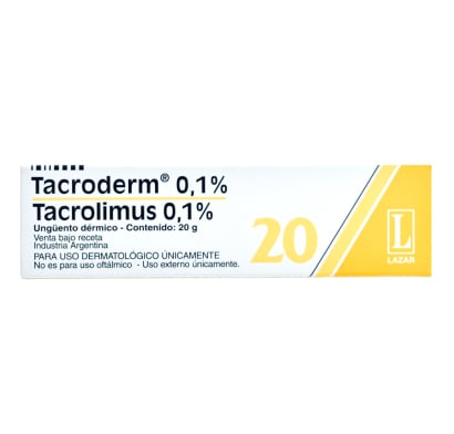 Tacroderm 0.1% 20 g