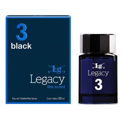 PERFUME EDT LEGACY 3 BLACK 50 ML
