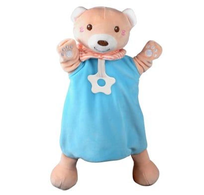 Manta de Apego Akas Títere Super Suave de Oso