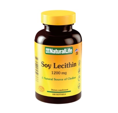 Lecitina Natural Life 100 Cápsulas Blandas