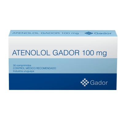 Atenolol Gador 100 mg 30 Comprimidos