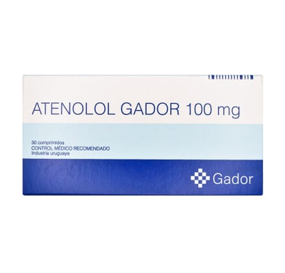 Atenolol Gador 100 mg 30 Comprimidos