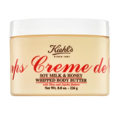 Crema Kiehl's Creme de Corps Soy Milk & Honey Whipped Body Butter 226 g