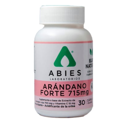 Arándanos Forte Abies 30 Cápsulas 715 mg