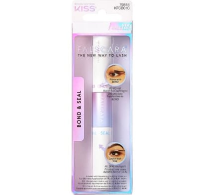 Máscara de Pestañas Kiss Falscara Bond & Seal