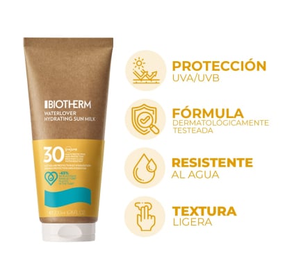 Protector Solar Biotherm Antiedad Waterlover FPS30 200 ml