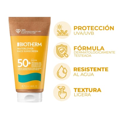 Protector Solar Biotherm Waterlover FPS50+ 50 ml