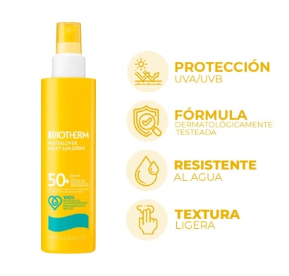 Protector Solar Biotherm Waterlover Sun Milky FPS50+ 200 ml