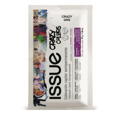 Tinta Crazy Colors Gris 47 g