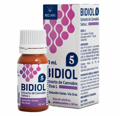 Bidiol 5% Solución Gotas 10 ml