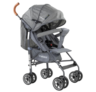 Cochecito Paraguitas Bebesit Fun Gris