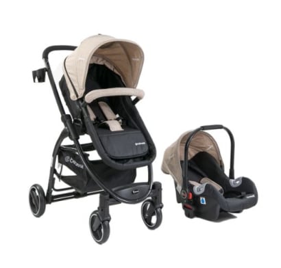 Cochecito Travel System Bebesit Alfa Beige