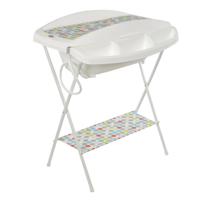 Catre Bebesit de Baño con Circulos