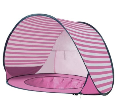 Carpa de Playa o Exteriores Akas para Bebé Color Rosa