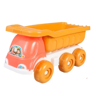 Juego de Playa Akas Camión Color Coral con Accesorios