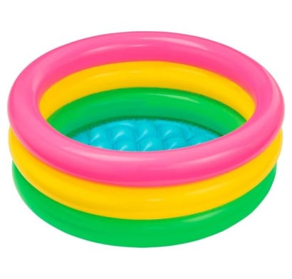 Piscina para Bebé Akas Aros de Colores