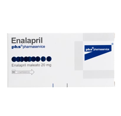 Enalapril Phs 20 mg 60 Comprimidos