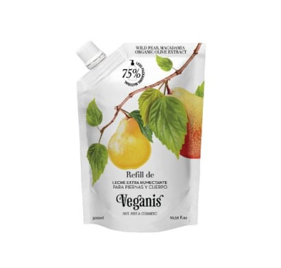 Leche Corporal Veganis Pera Silvestre y Macadamia 300 ml