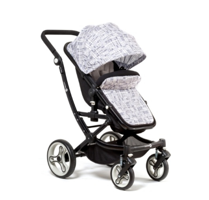 Cochecito Bebédue Up Urban Gris
