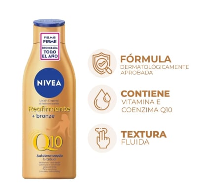 Autobronceante Nivea Q10 Corporal 400 ml