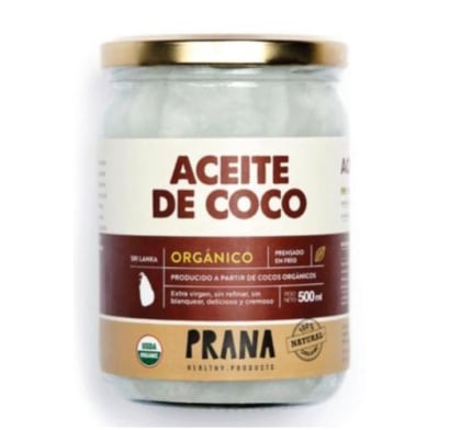 ACEITE DE COCO PRANA ORGANICO 500 ML