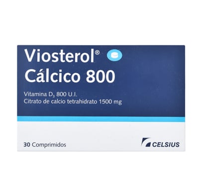 Viosterol Cálcico 800 30 Comprimidos