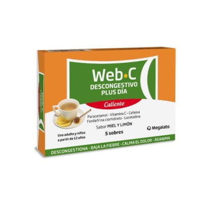 WEB C DESCONGESTIVO PLUS 5 SOBRES