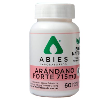 Arándanos Forte Abies 715 mg 60 Cápsulas