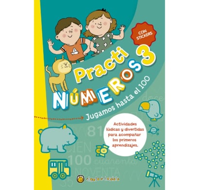 Libro Practi números 3 - jugamos hasta el 100
