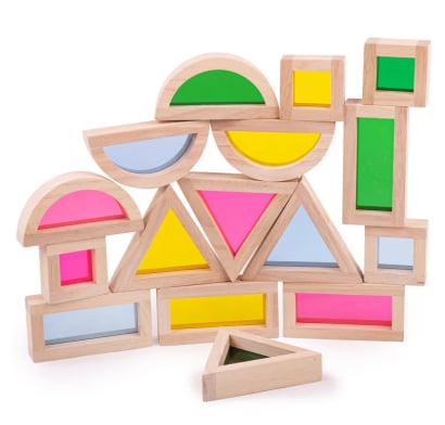 Formas Sensoriales Bigjigs Naturales