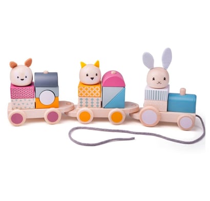 Tren Bigjigs Actividades del Bosque en Madera