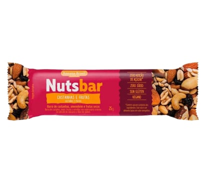 Barra Nutsbar Castañas y Fruta 25 g