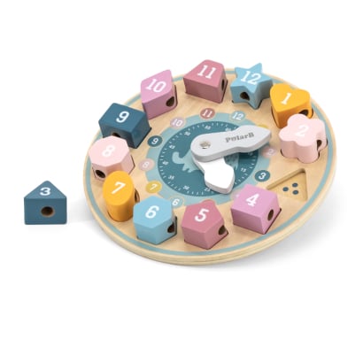 Juego de Encastre Polar B Reloj de Colores