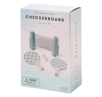 Juego de Ping Pong Sunnylife Ajustable Verde